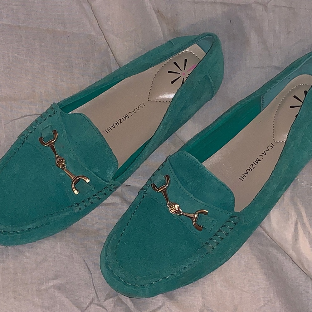 Isaac Mizrahi Womans Moccasin Shoes